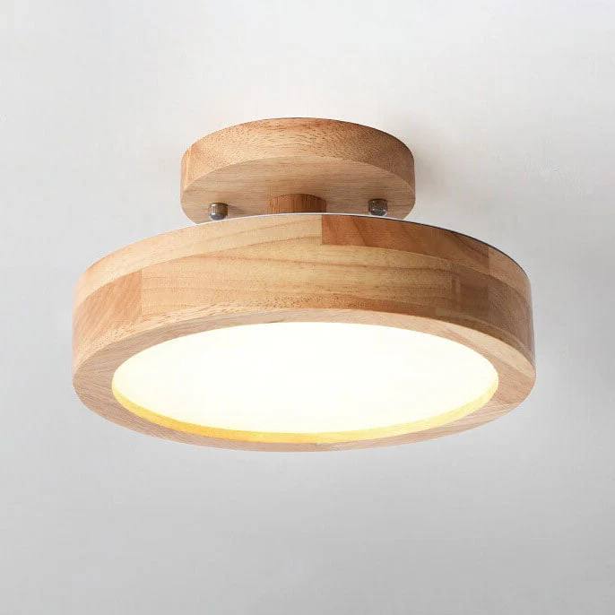 LED Ceiling Light With Integrated LED and Adjustable Color Temperature