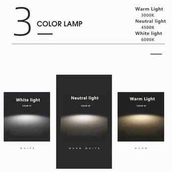 LED Ceiling Light With Integrated LED and Adjustable Color Temperature