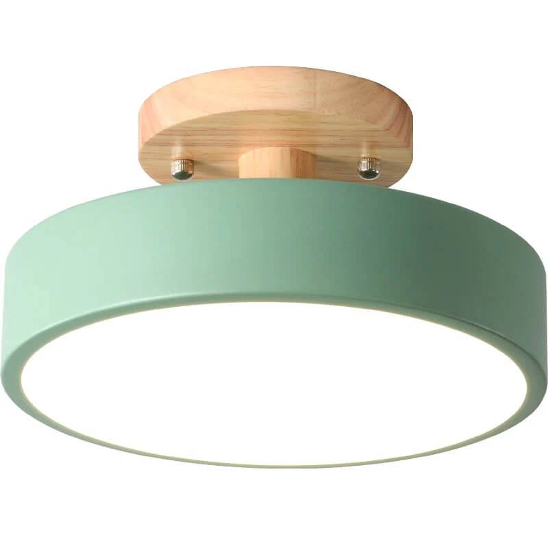 LED Ceiling Light With Integrated LED and Adjustable Color Temperature
