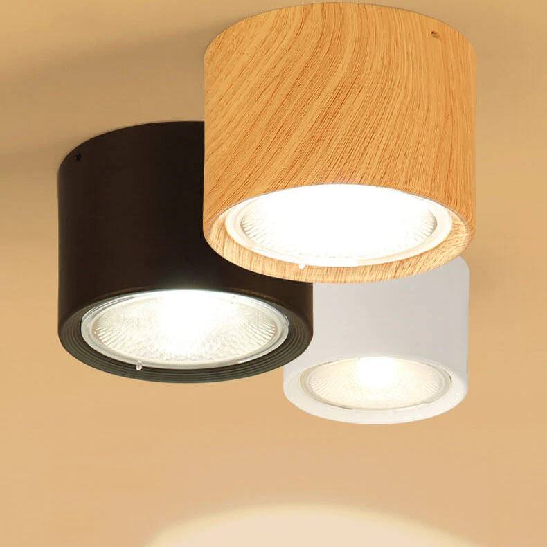 LED Ceiling Spotlight Cylinder, Adjustable Modern Indoor Light