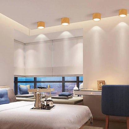 LED Ceiling Spotlight Cylinder, Adjustable Modern Indoor Light