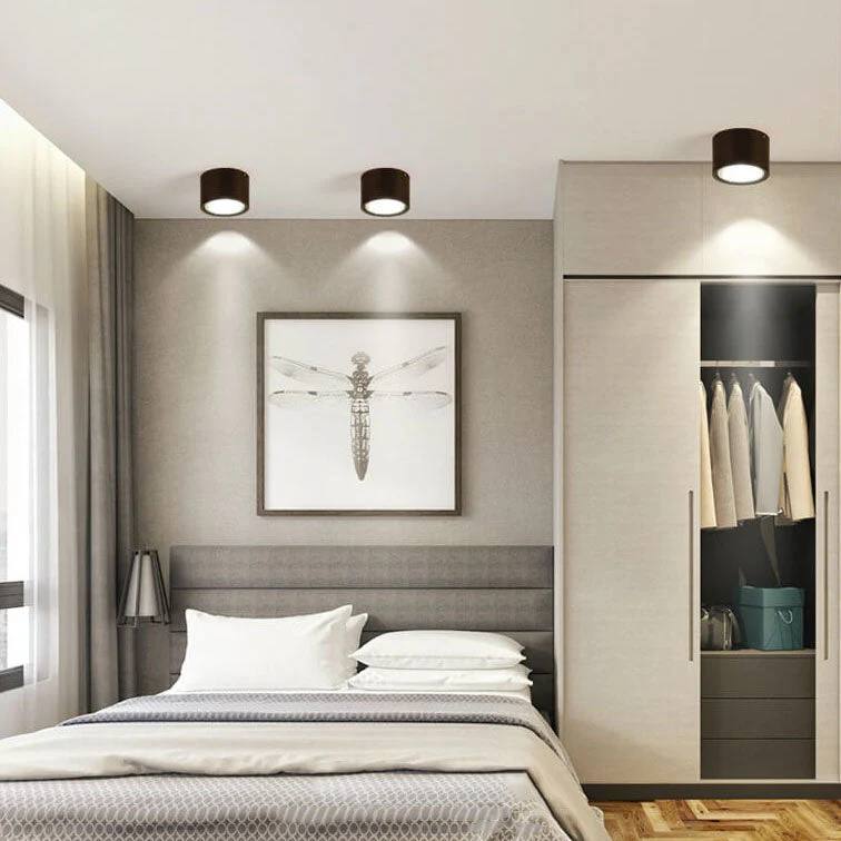LED Ceiling Spotlight Cylinder, Adjustable Modern Indoor Light