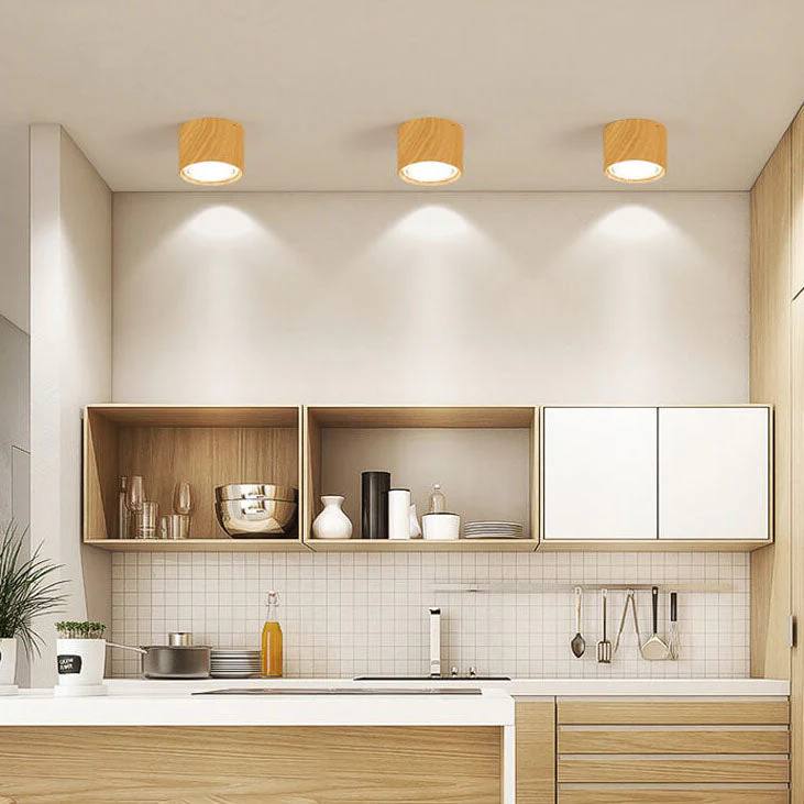 LED Ceiling Spotlight Cylinder, Adjustable Modern Indoor Light