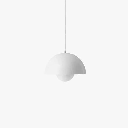 Danish Pendant Light with Floral Design