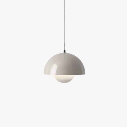 Danish Pendant Light with Floral Design