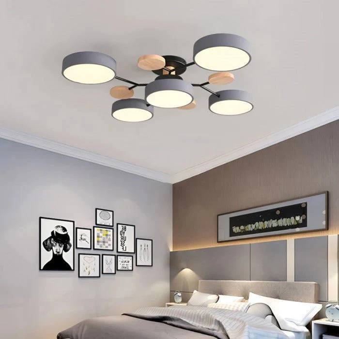 Scandinavian LED Ceiling Light, Modern Branch Design