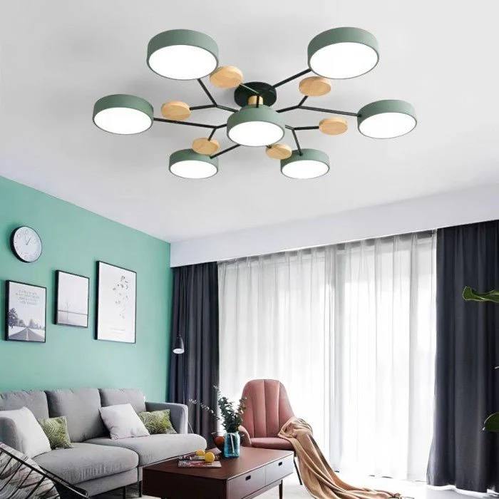 Scandinavian LED Ceiling Light, Modern Branch Design