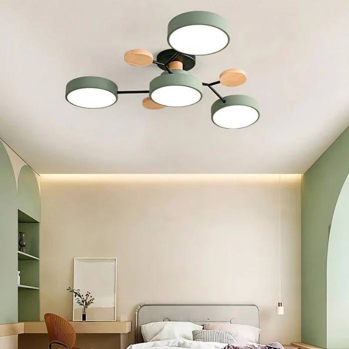 Scandinavian LED Ceiling Light, Modern Branch Design