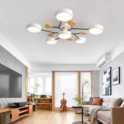 Scandinavian LED Ceiling Light, Modern Branch Design
