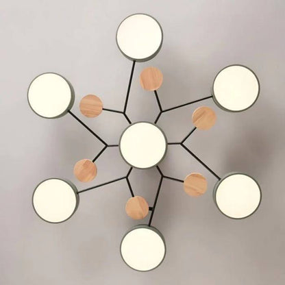 Scandinavian LED Ceiling Light, Modern Branch Design