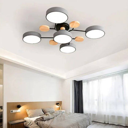 Scandinavian LED Ceiling Light, Modern Branch Design