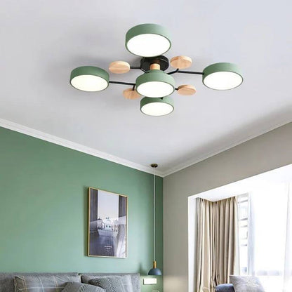 Scandinavian LED Ceiling Light, Modern Branch Design