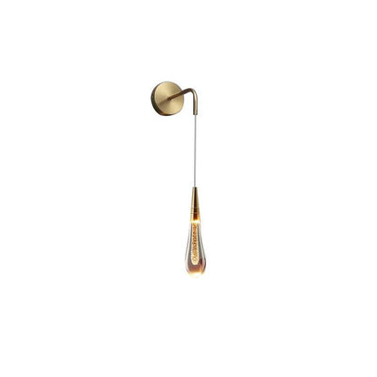 Luxury LED Wall Light, Teardrop Design for Bedroom and Living Room
