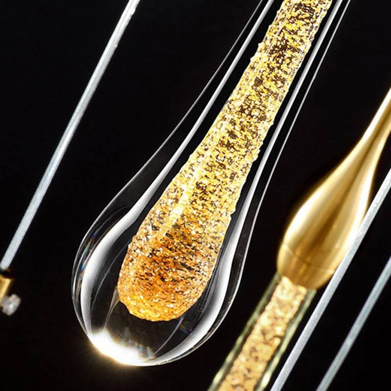 Luxury LED Wall Light, Teardrop Design for Bedroom and Living Room