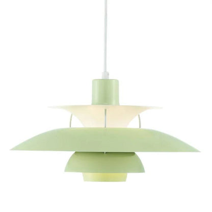 Scandinavian Umbrella Pendant Light, Metal Hanging Lamp for Indoor Spaces