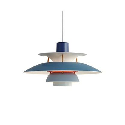 Scandinavian Umbrella Pendant Light, Metal Hanging Lamp for Indoor Spaces