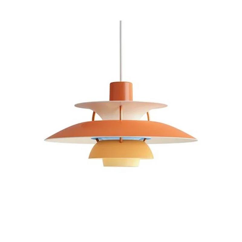 Scandinavian Umbrella Pendant Light, Metal Hanging Lamp for Indoor Spaces