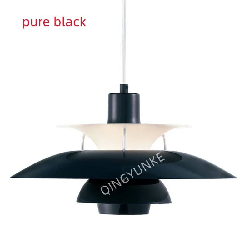 Scandinavian Umbrella Pendant Light, Metal Hanging Lamp for Indoor Spaces