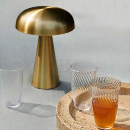 Wireless Rechargeable Mushroom Design Table Lamp