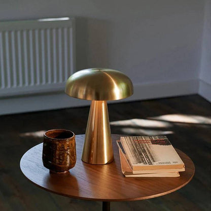 Wireless Rechargeable Mushroom Design Table Lamp