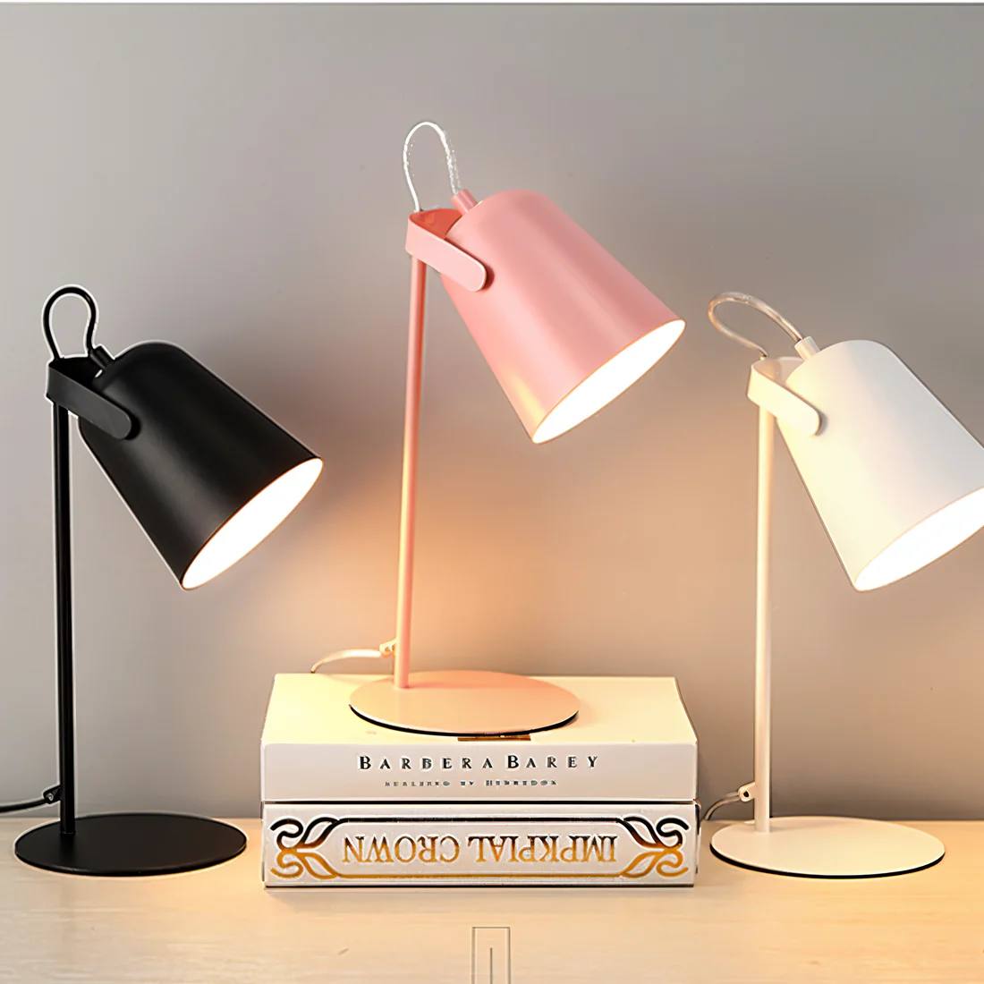 Macaron Table Lamp, Nordic Adjustable Desk Lamp