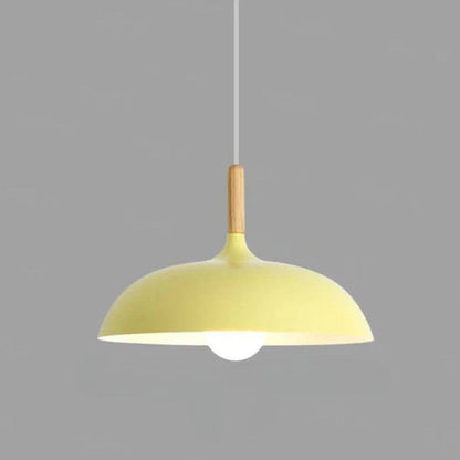 Nordic Oak Ceiling Light, Scandinavian Design in Oak Wood