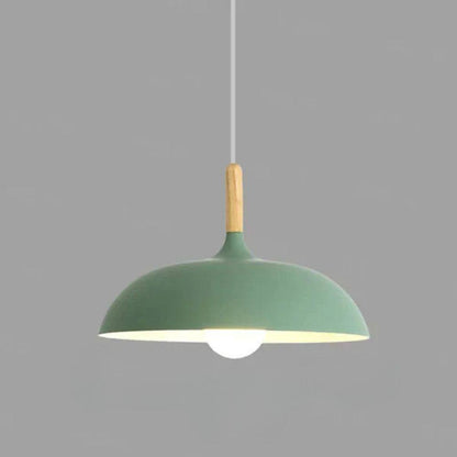 Nordic Oak Ceiling Light, Scandinavian Design in Oak Wood