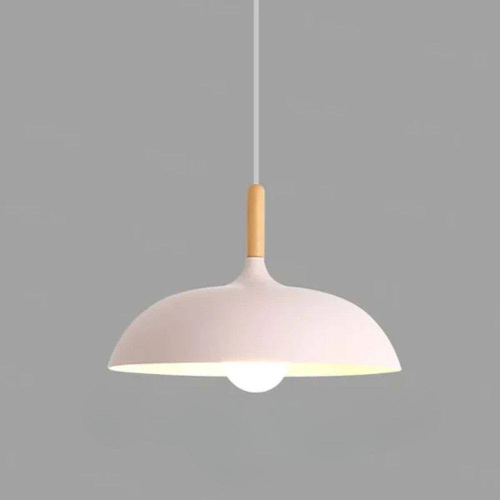 Nordic Oak Ceiling Light, Scandinavian Design in Oak Wood