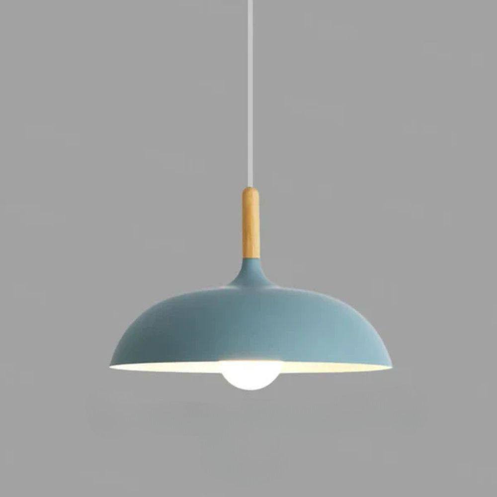 Nordic Oak Ceiling Light, Scandinavian Design in Oak Wood