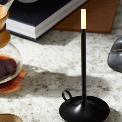 Portable Table Lamp with Romantic Candlelight Glow