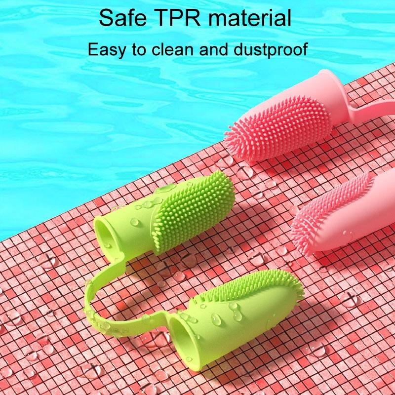 Silicone Finger Toothbrush Set for Dogs and Cats, 2-Pack Reusable