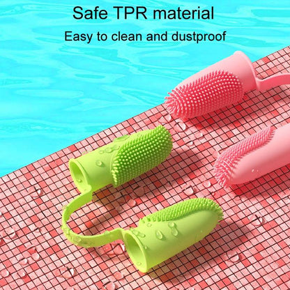 Silicone Finger Toothbrush Set for Dogs and Cats, 2-Pack Reusable