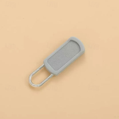 50 Pack Detachable Rubber Zipper Pull Replacements for Backpacks, Jackets, Luggage and Shoes