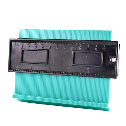 Contour Profile Duplicator Gauge for Tile Fitting and Woodworking Measurements