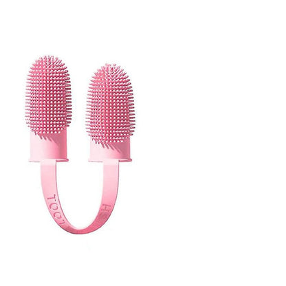 Silicone Finger Toothbrush Set for Dogs and Cats, 2-Pack Reusable