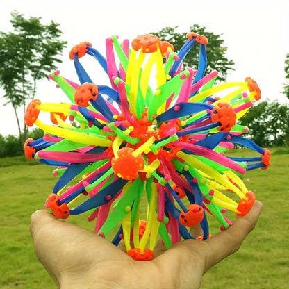 Collapsible Expansion Sphere for Sensory Play and Hand-On Activities