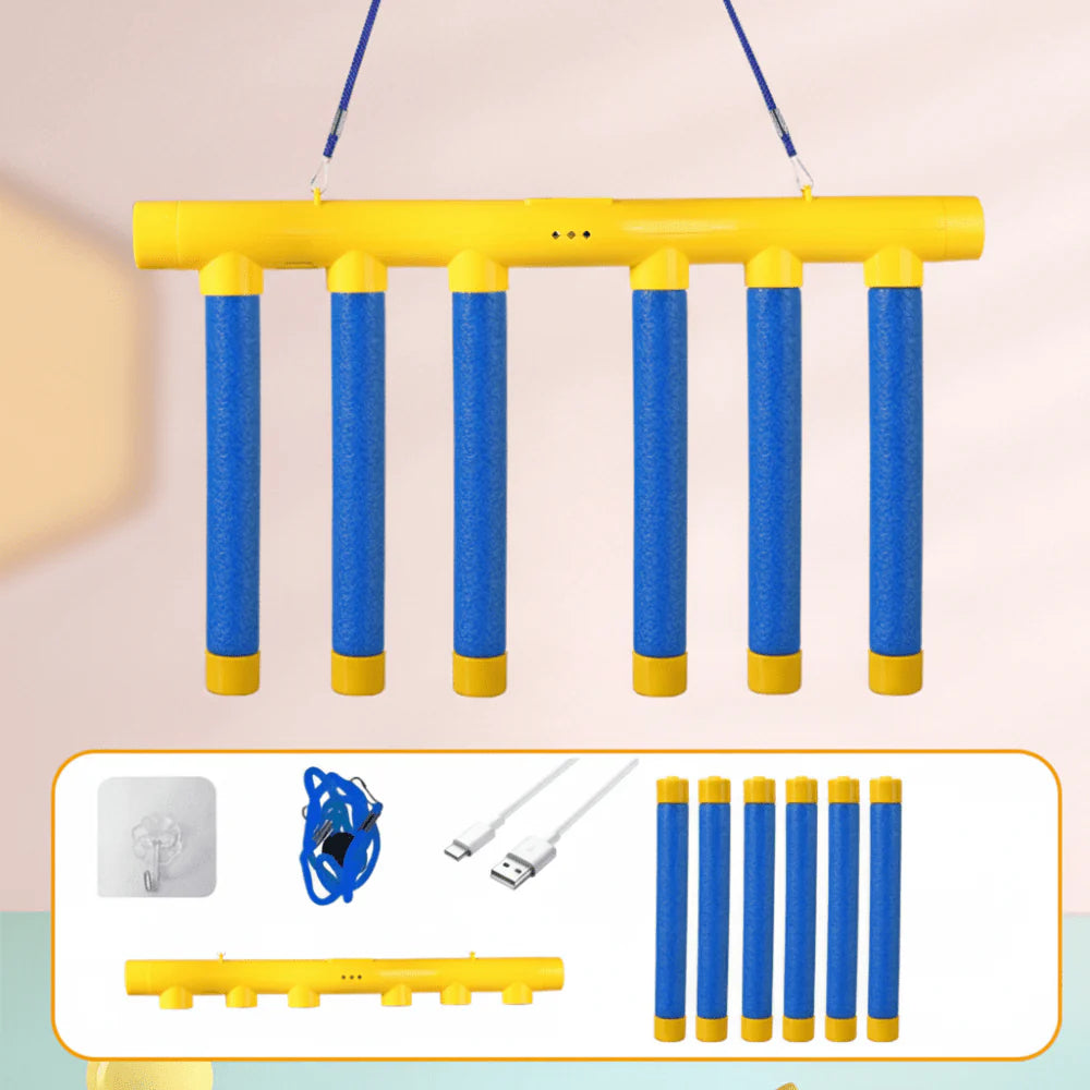 Reflex Training Stick Game with 3 Speed Levels for Indoor Family Play