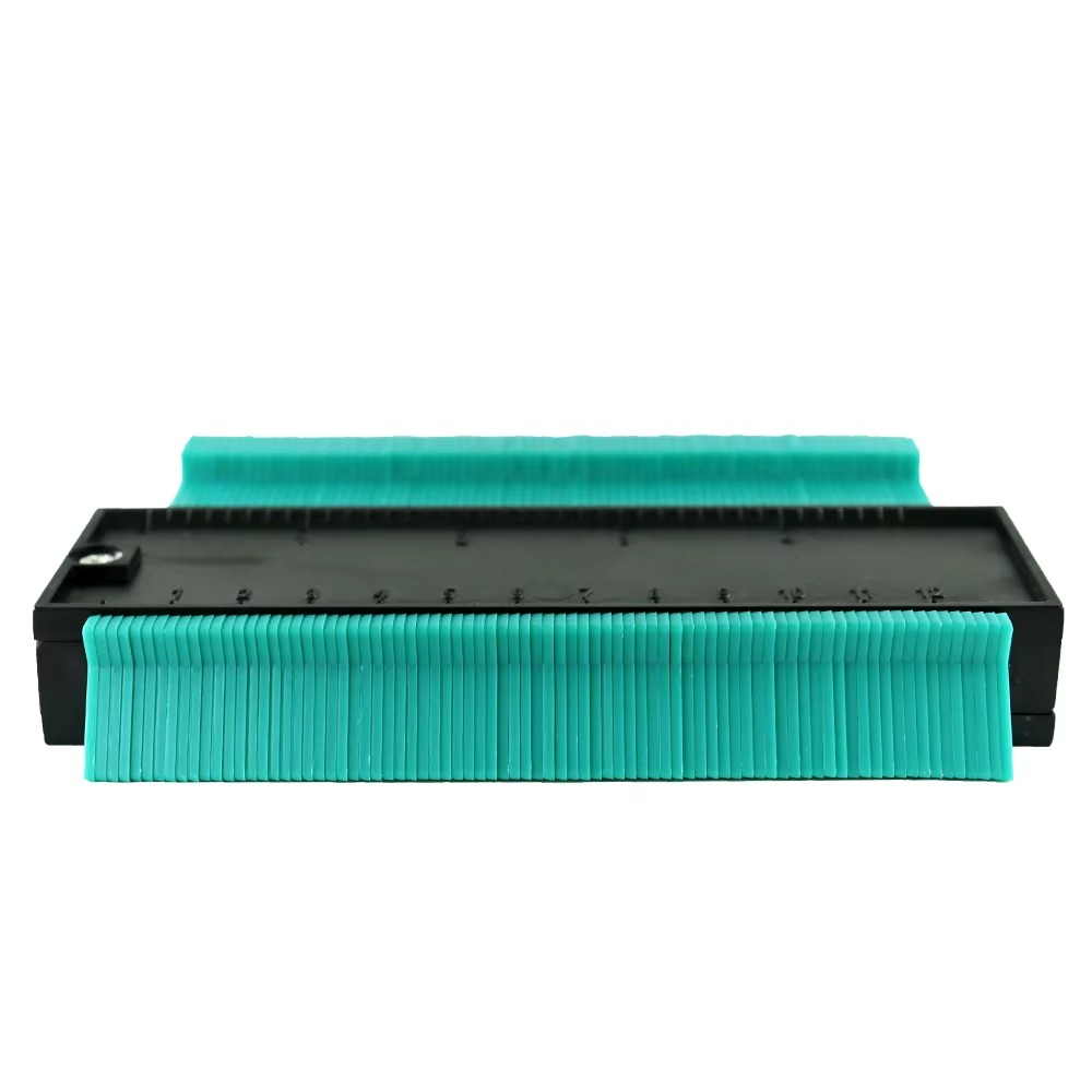Contour Profile Duplicator Gauge for Tile Fitting and Woodworking Measurements