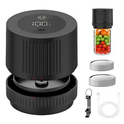 Electric Vacuum Sealer Kit for Wide and Regular Mouth Mason Jars