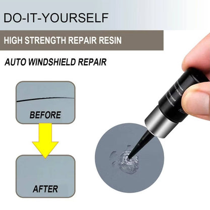 Windshield Surface Chip Kit to Support Small Crack Repair at Home