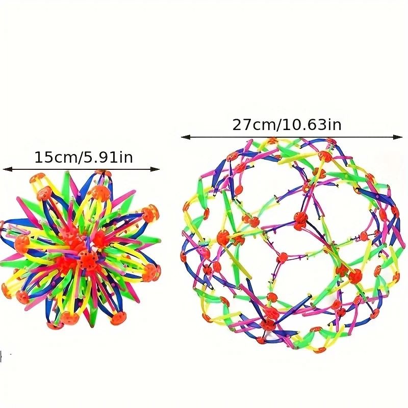Collapsible Expansion Sphere for Sensory Play and Hand-On Activities