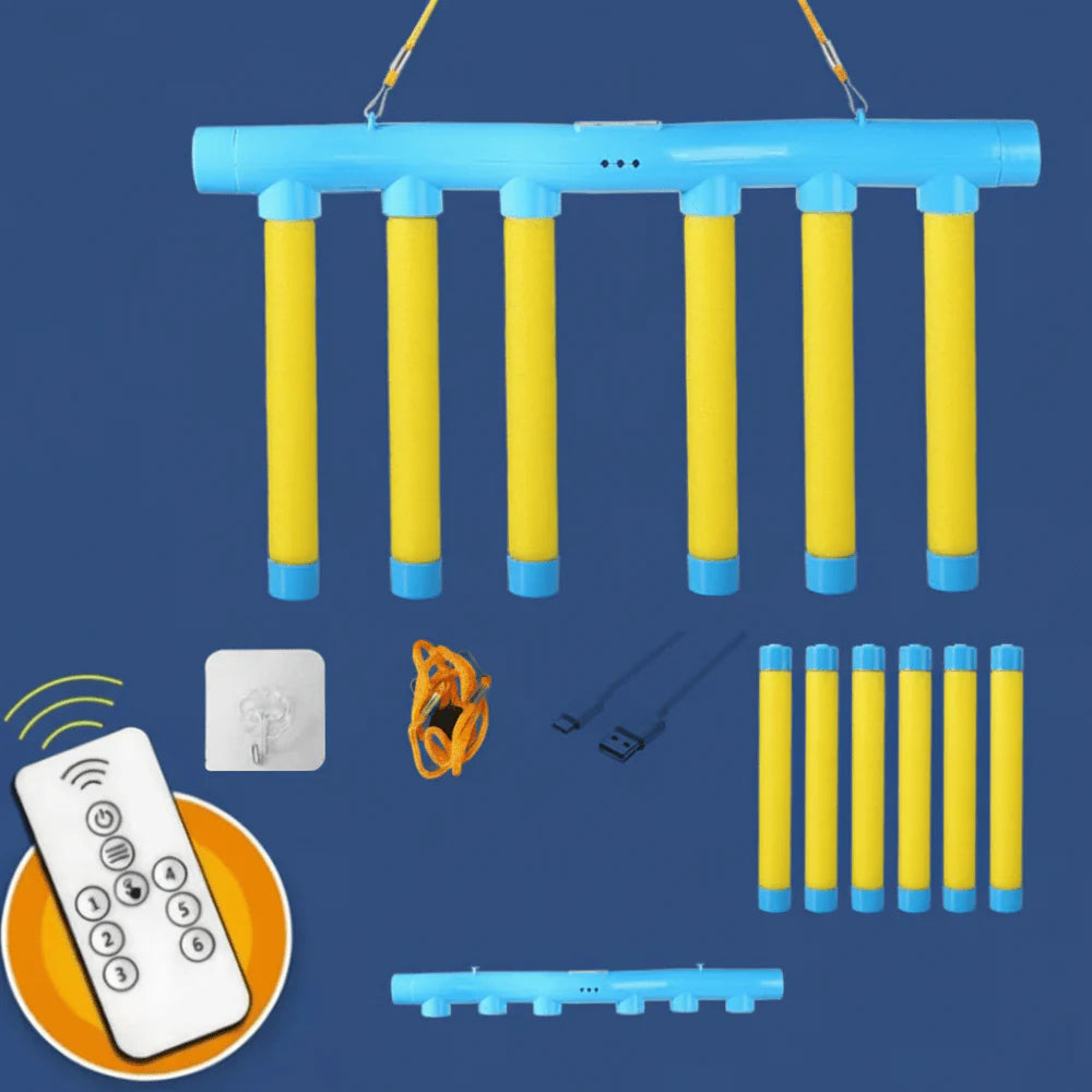 Reflex Training Stick Game with 3 Speed Levels for Indoor Family Play