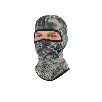 Camouflage Balaclava Face Cover for Cycling Hiking and Outdoor Use