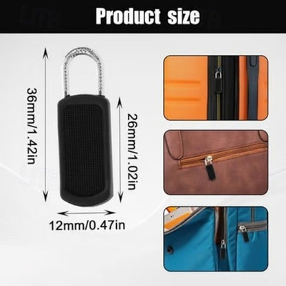 50 Pack Detachable Rubber Zipper Pull Replacements for Backpacks, Jackets, Luggage and Shoes