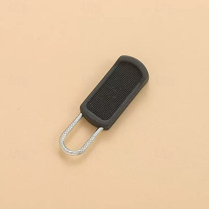 50 Pack Detachable Rubber Zipper Pull Replacements for Backpacks, Jackets, Luggage and Shoes
