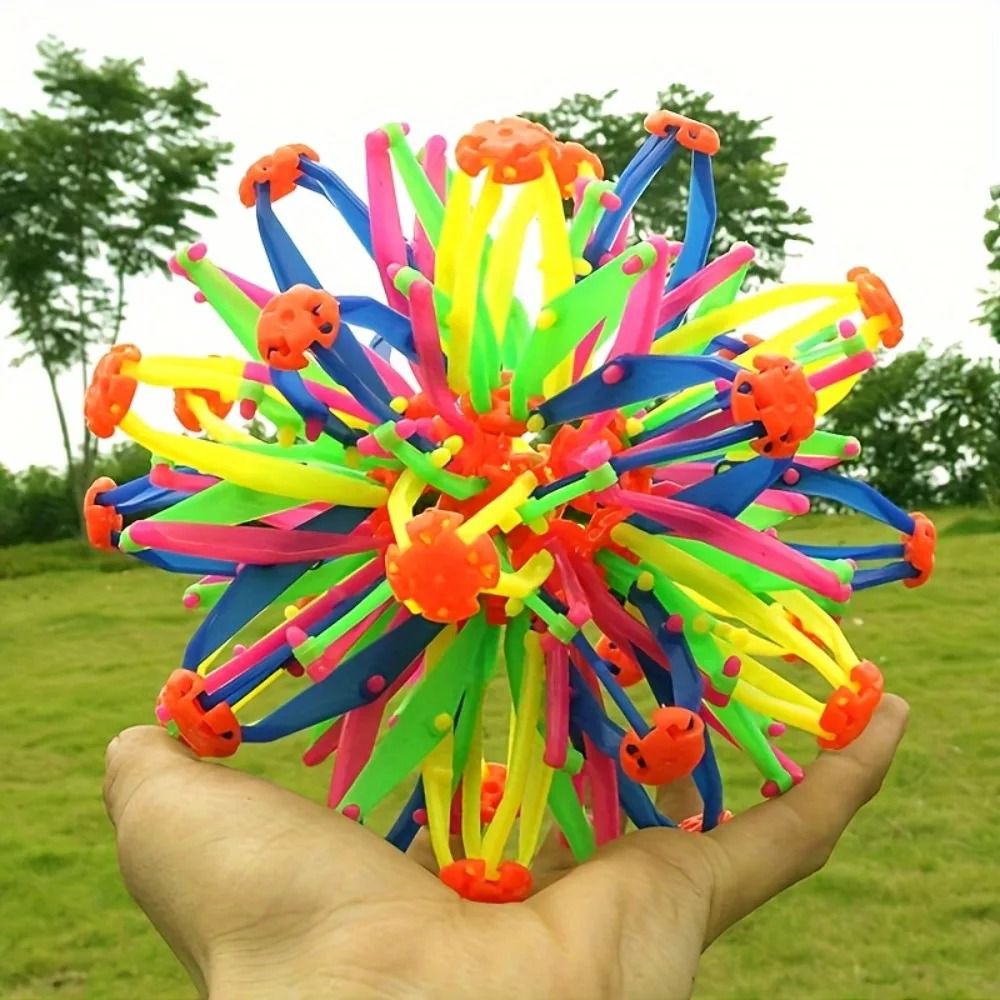 Collapsible Expansion Sphere for Sensory Play and Hand-On Activities