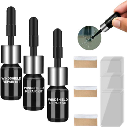 Windshield Surface Chip Kit to Support Small Crack Repair at Home