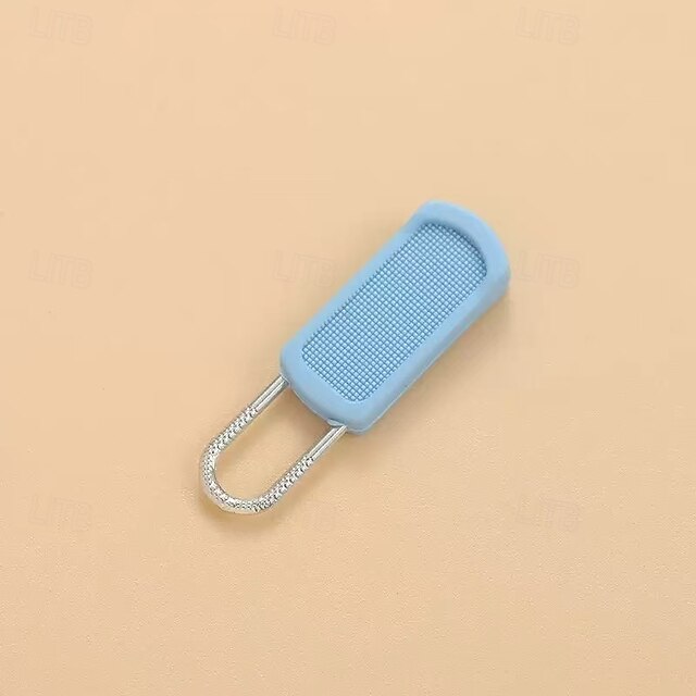 50 Pack Detachable Rubber Zipper Pull Replacements for Backpacks, Jackets, Luggage and Shoes