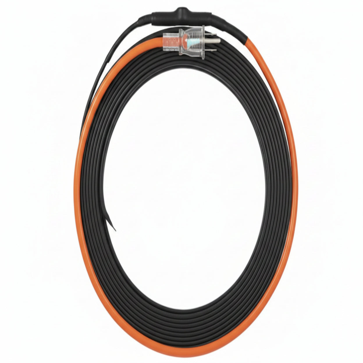 Self-Regulating Pipe Heating Cable with Freeze Prevention Wrap for Water Lines