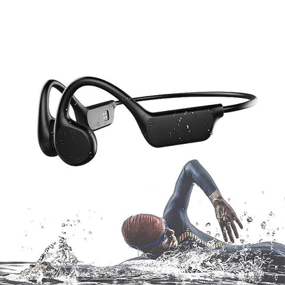 Bone Conduction Bluetooth Headphones with 32GB Memory and IPX8 Waterproof Rating for Swimming